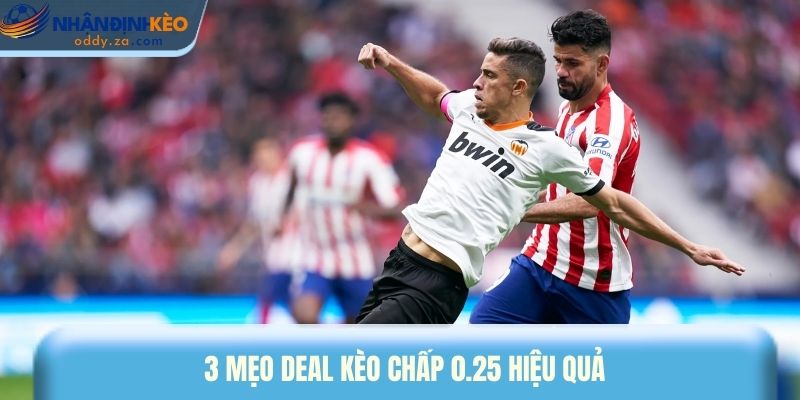 Kèo Chấp 0.25 - Cách Chơi, Tính Tiền & Kinh Nghiệm Thực Tế 3 3 mẹo deal kèo chấp 0.25 hiệu quả
