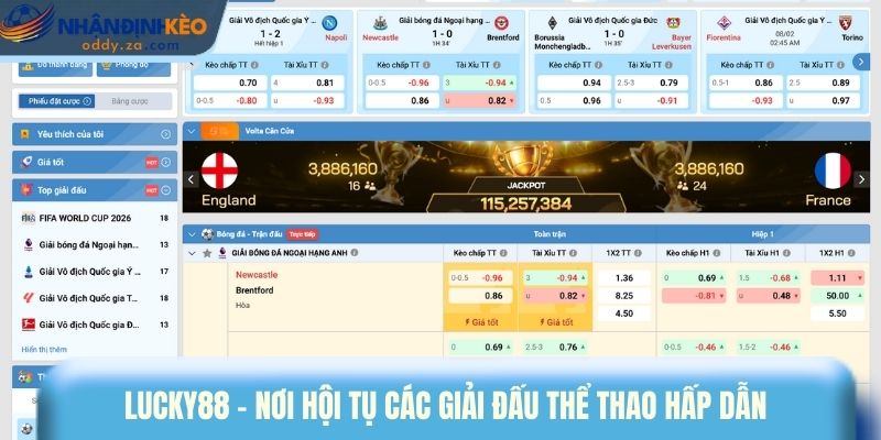 Lucky88 - Điểm Đến Cá Cược Thể Thao Uy Tín Top 1 Châu Á 1 Lucky88 - Nơi hội tụ các giải đấu thể thao hấp dẫn