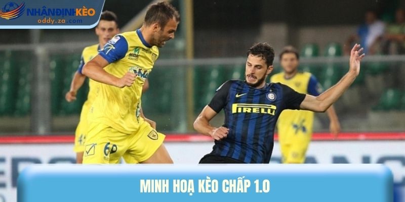 Kèo Chấp 1.0 Là Gì? Cách Đọc Kèo Chuẩn Nhất Cho Người Chơi 2 Minh hoạ kèo chấp 1.0