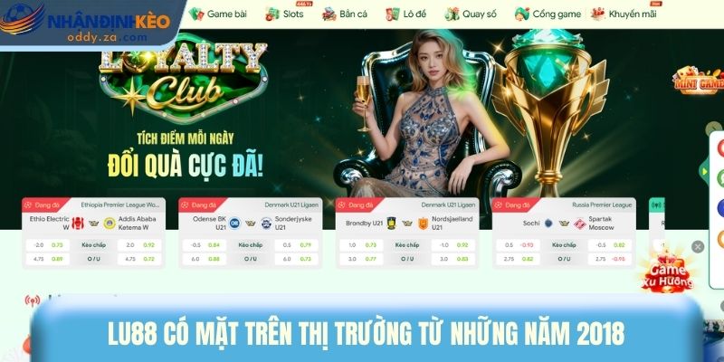 Lu88 - Nhà Cái Cá Cược Uy Tín Bậc Nhất Việt Nam Năm 2026 1 Lu88 có mặt trên thị trường từ những năm 2018